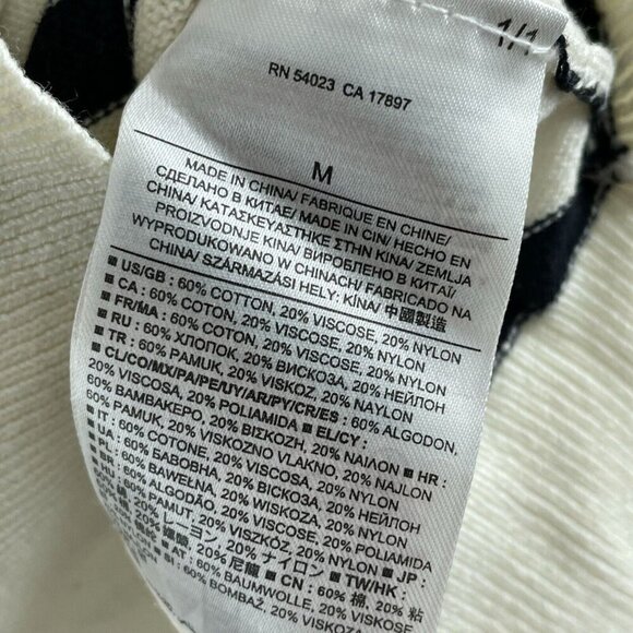 Banana Republic Womens Striped Sleeveless Knit Top Size M 5481 - Picture 2 of 7